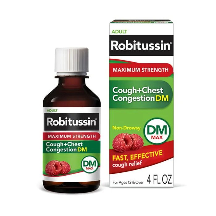 Glaxo Consumer Products - Cold and Cough Relief Robitussin® 200 mg - 10 mg / 5 mL Strength Liquid 4 oz. [1/EA]