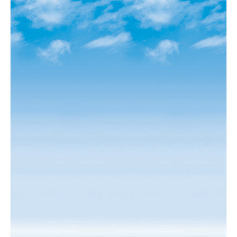 FADELESS - Bulletin Board Art Paper, Wispy Clouds, 48" x 50', 1 Roll