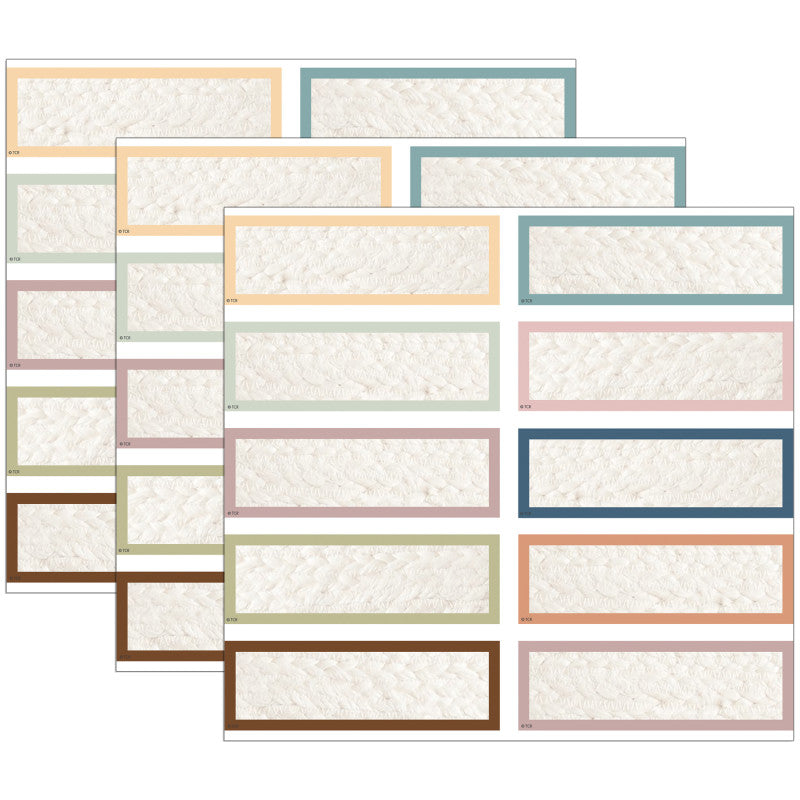 TEACHER CREATED RESOURCES - Everyone is Welcome Labels Magnetic Accents, 20 Per Pack, 3 Packs
