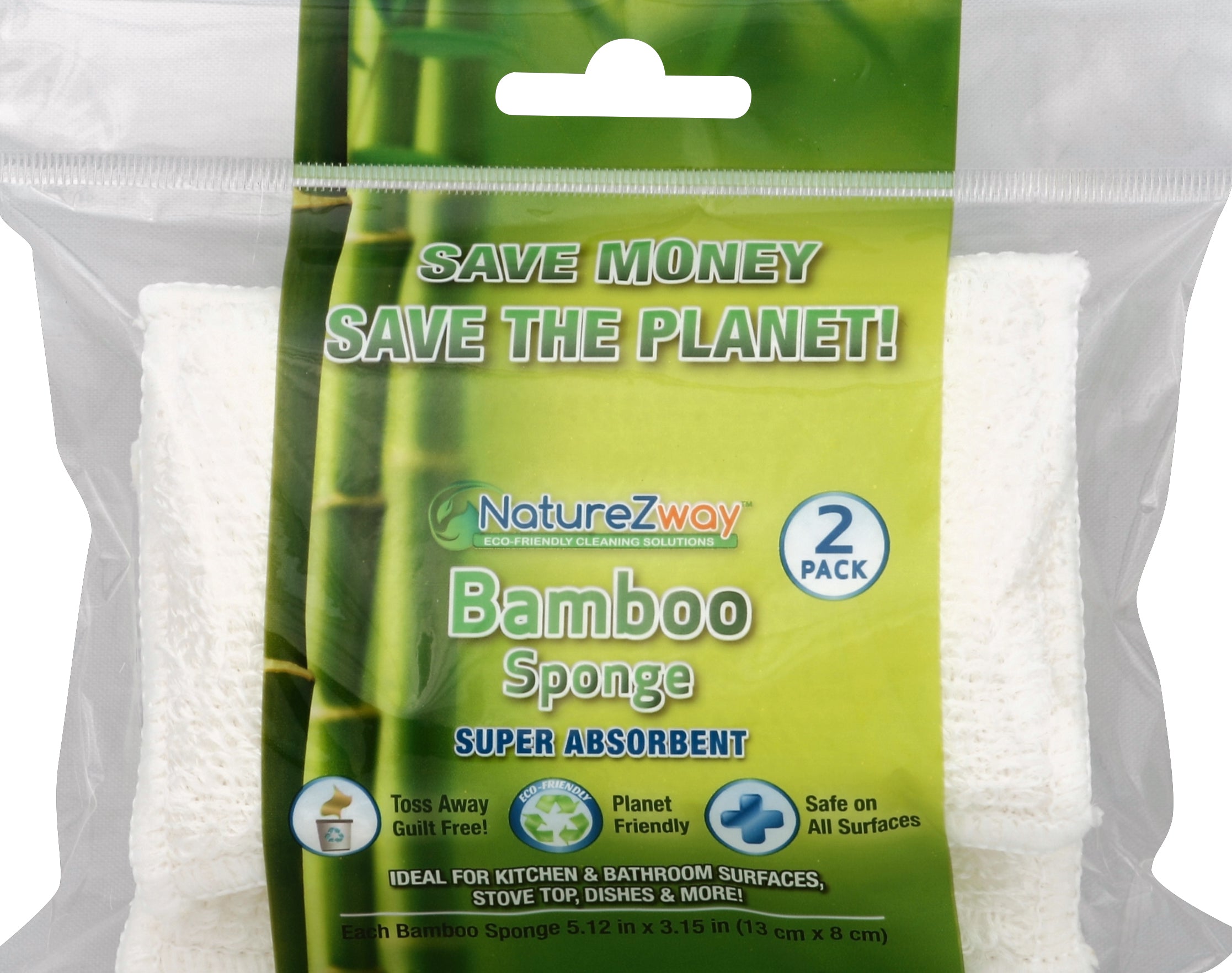 NatureZWay Sponge 2 ea - Case of 24