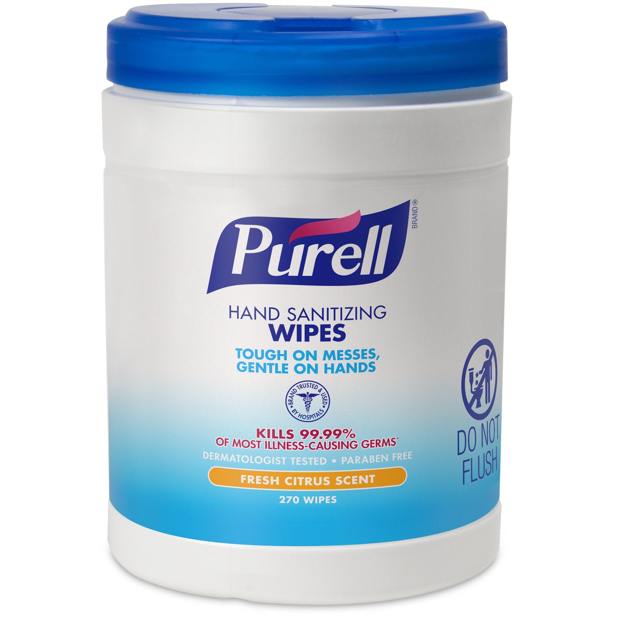GOJO - Hand Sanitizing Wipe Purell® 270 Count BZK (Benzalkonium Chloride) Wipe Canister [1/CN]