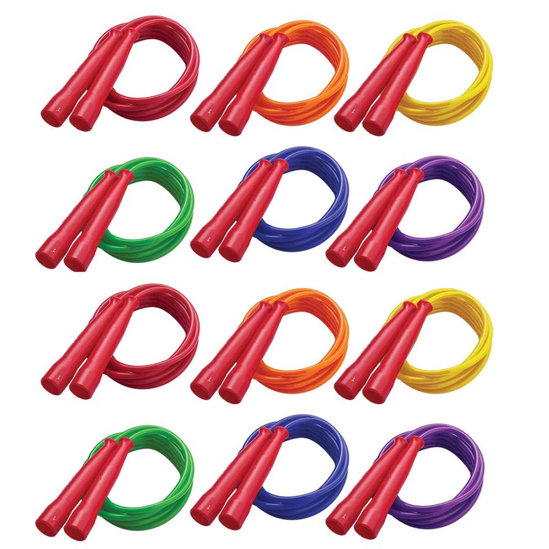 CHAMPION SPORTS - Licorice 7' Speed Rope, Pack of 12