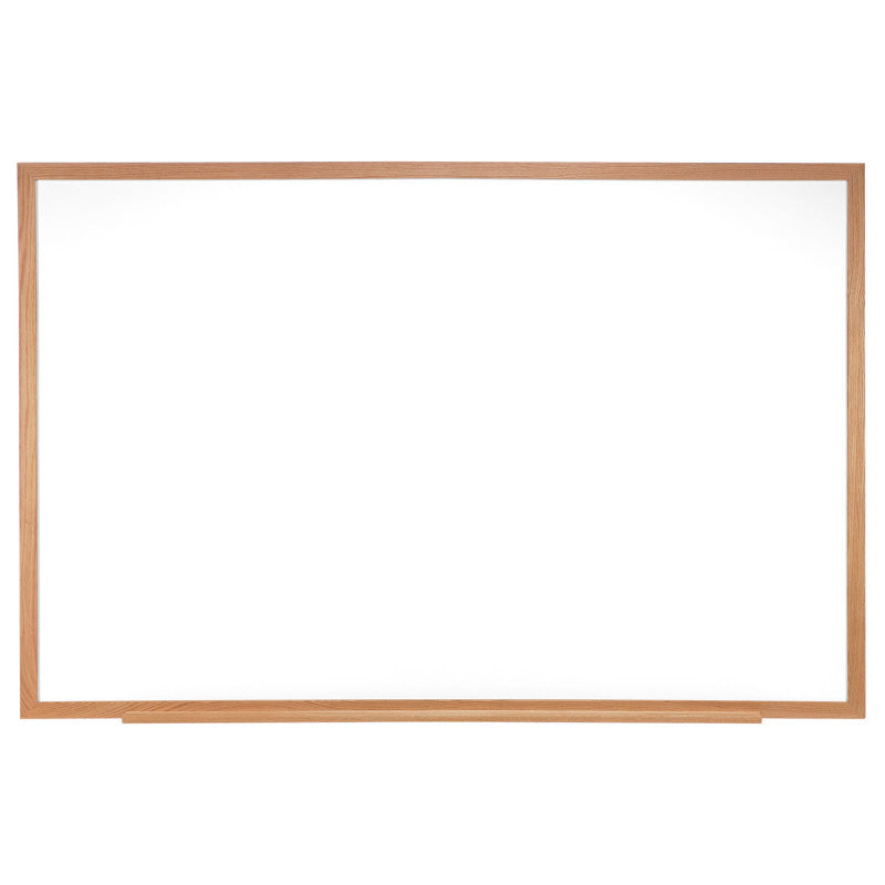 GHENT - Non-Magnetic Whiteboard with Wood Frame, 18"H x 24"W