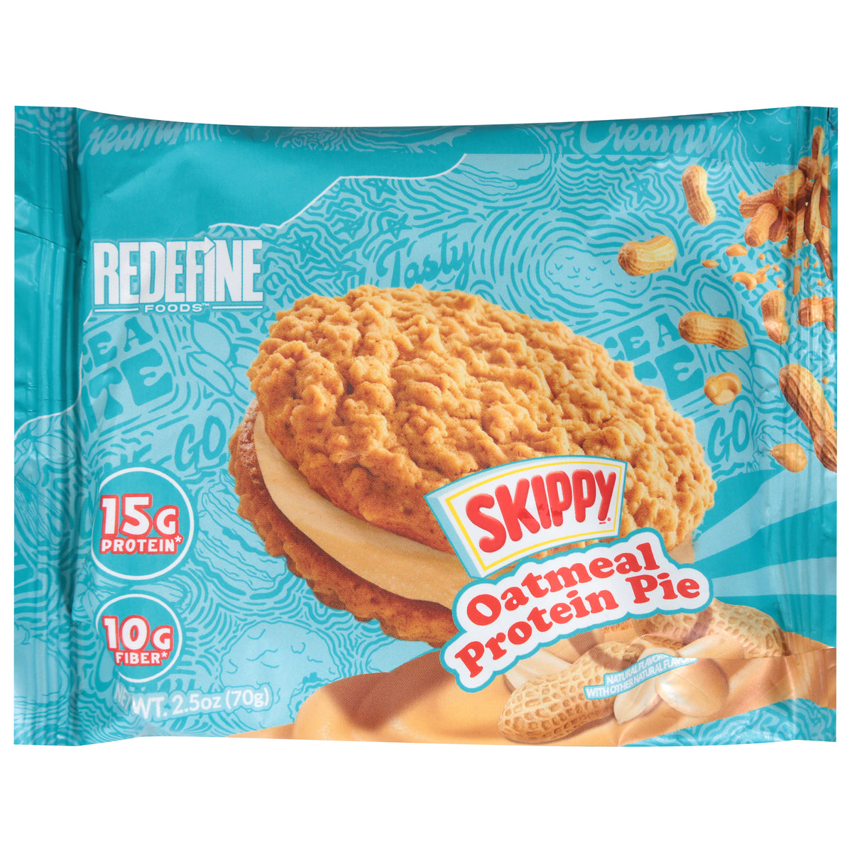 Redefine Foods Skippy Oatmeal Protein Pie 2.5 oz - Case of 8