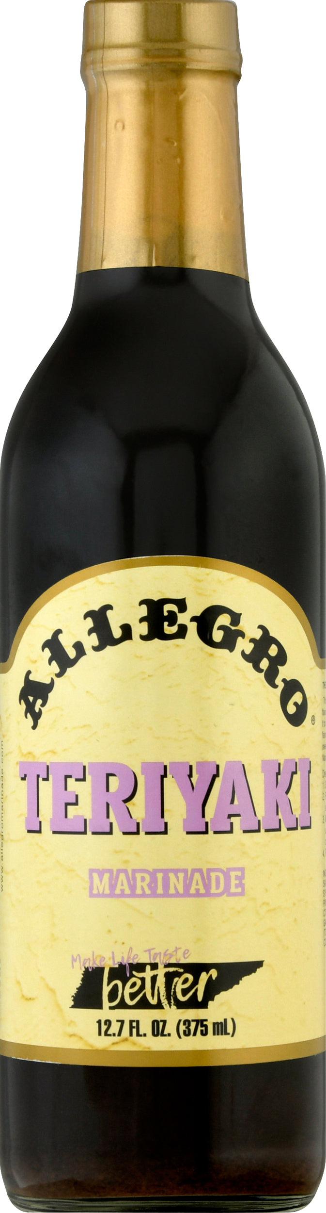Allegro Teriyaki Marinade 12.7 oz - Case of 6
