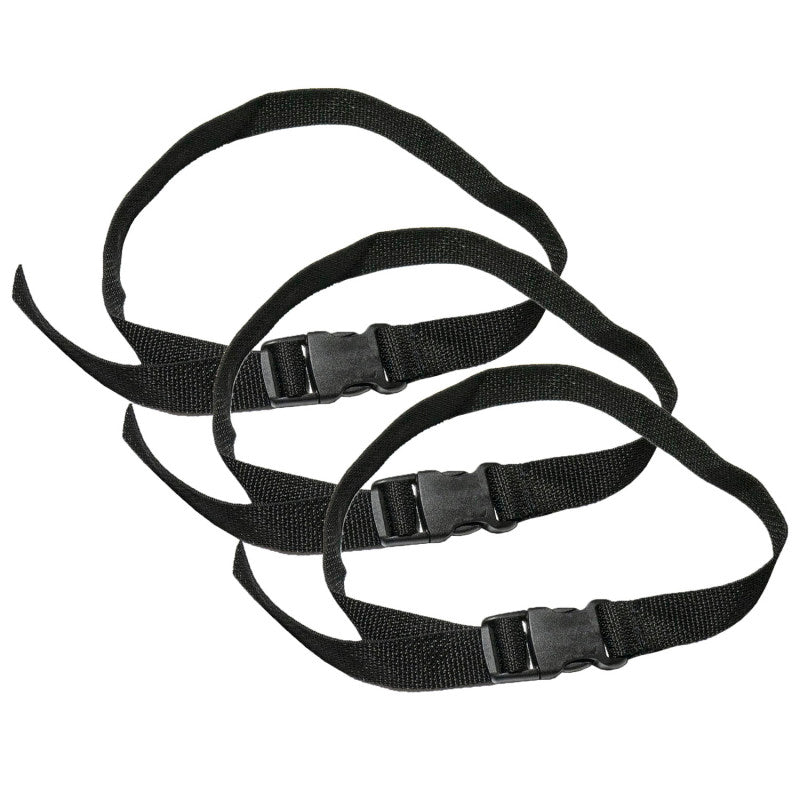 TODDLER TABLES - Junior Seat Replacement Belt for Toddler Table, Black, Pack of 3