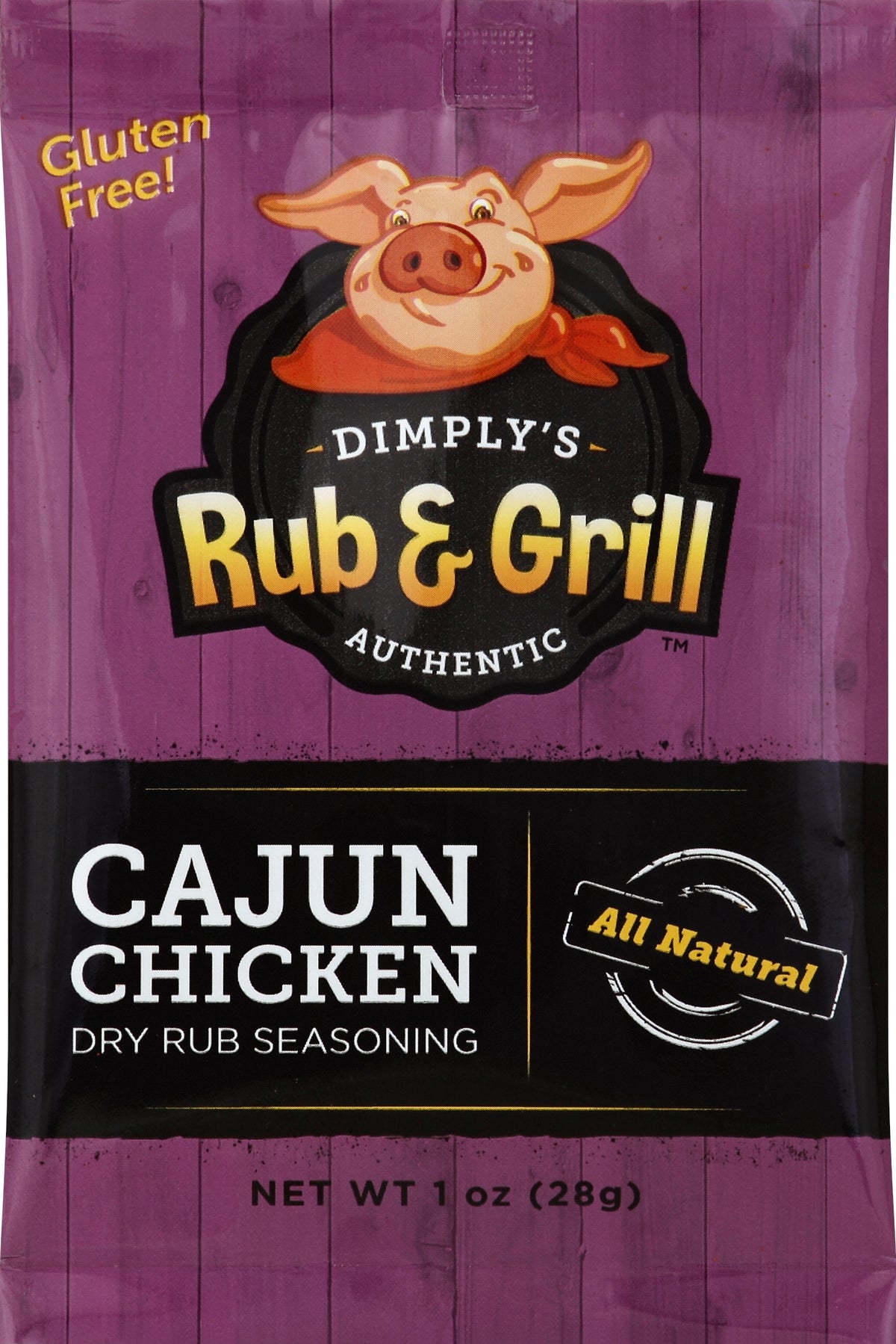 Dimplys Dry Rub Seasoning 1 oz - Case of 12