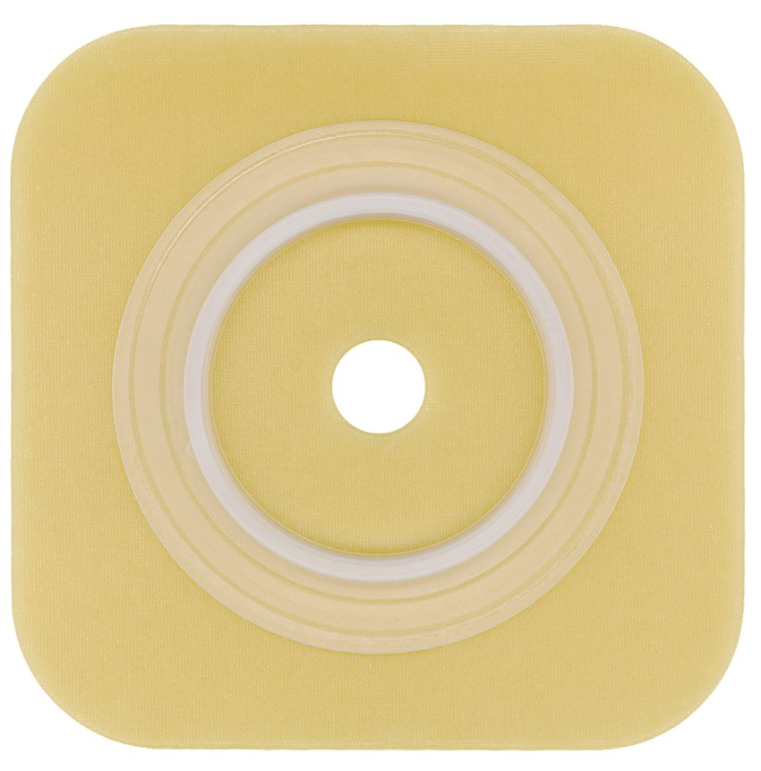 ConvaTec - Ostomy Barrier Sur-Fit Natura® Durahesive® Trim to Fit, Extended Wear Without Tape 38 mm Flange Sur-Fit® Natura® System 4 X 4 Inch [10/BX]