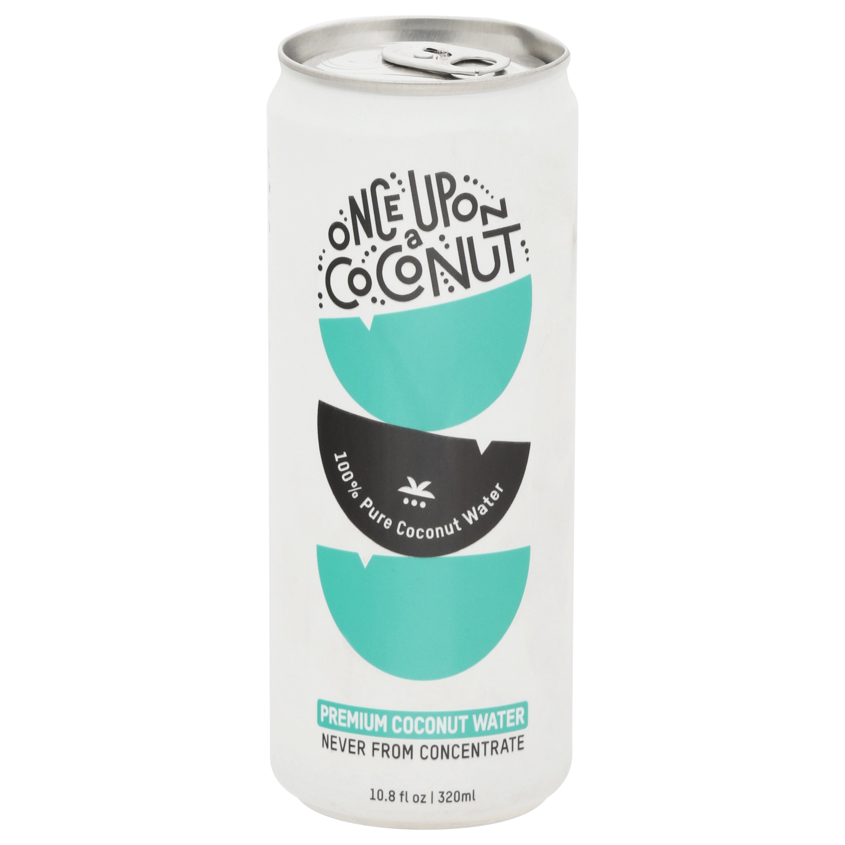Once Upon a Coconut 100% Pure Premium Coconut Water 10.8 Fl Oz - Case of 12