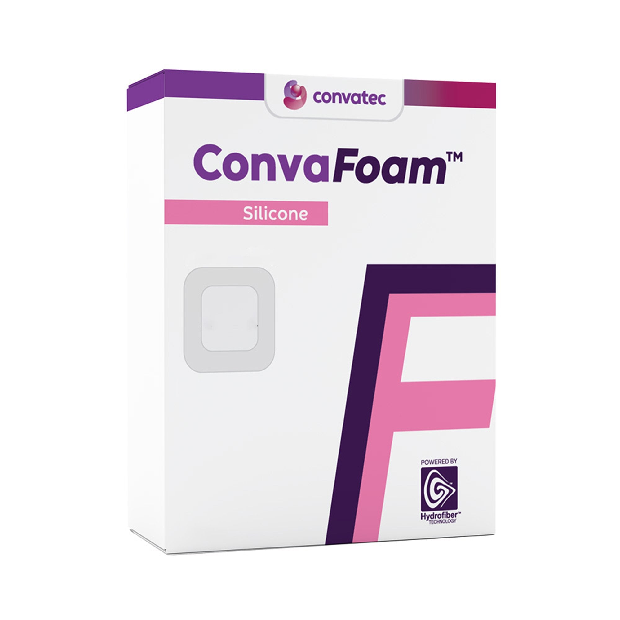 ConvaTec - Foam Dressing ConvaFoam™ Silicone 7 X 8 Inch With Border Film Backing Silicone Adhesive Sacral Sterile [5/BX]
