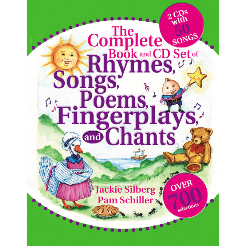 GRYPHON HOUSE - The Complete Book and CD Pack of Rhymes, Songs, Poems, Fingerplays, and Chants