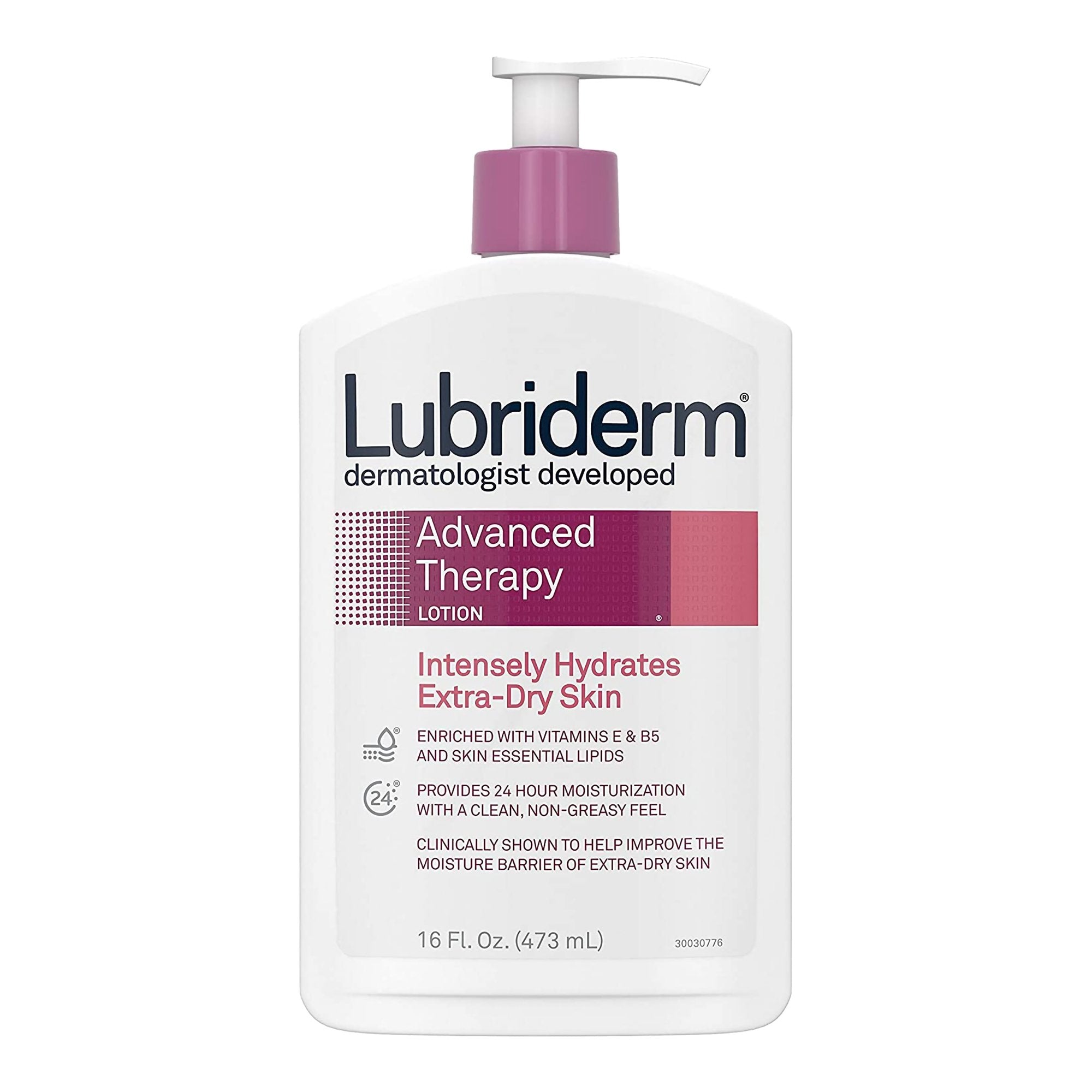 Glaxo Consumer Products - Hand and Body Moisturizer Lubriderm® Advanced Therapy 16 oz. Pump Bottle Scented Lotion [1/EA] (406636_EA)