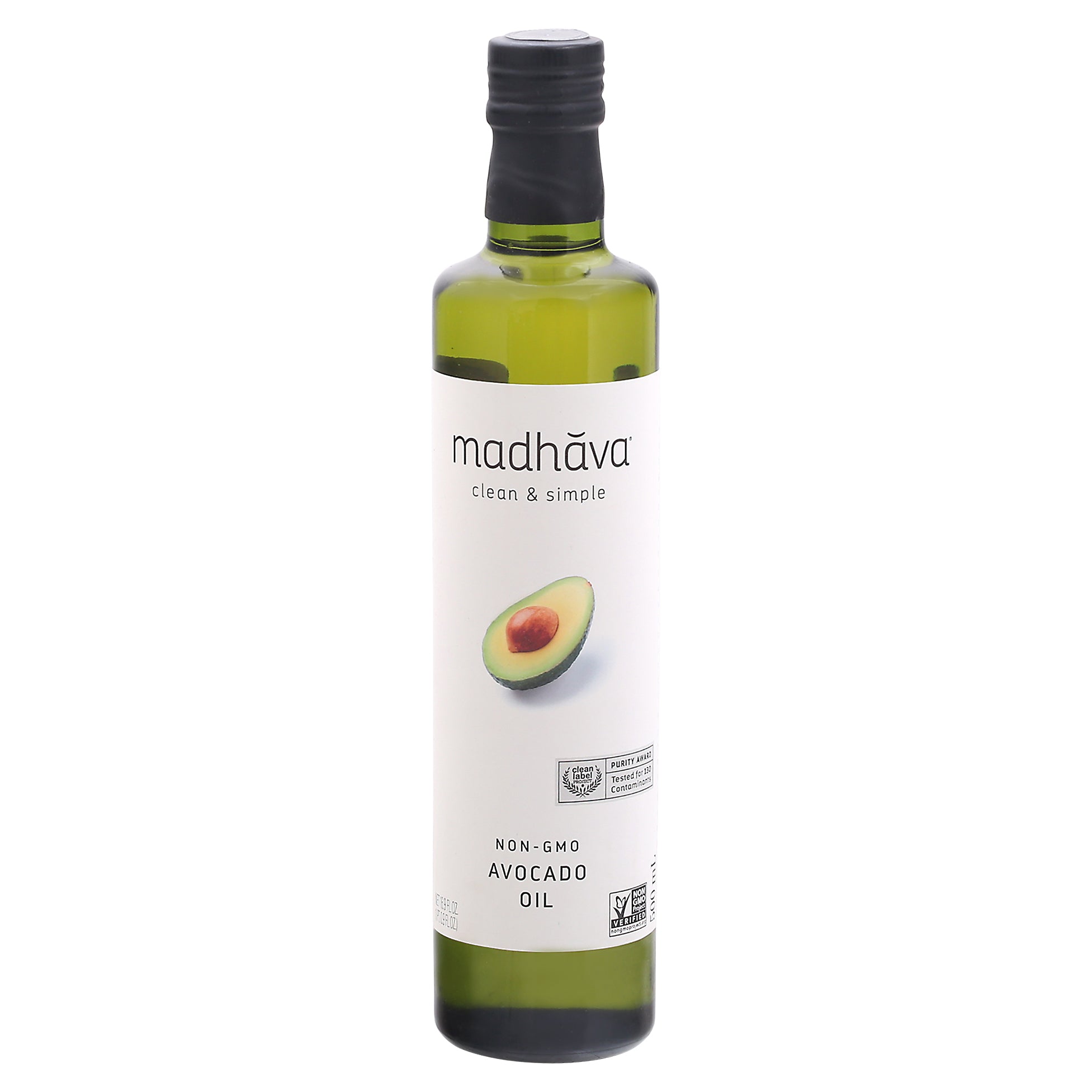 Madhava Avocado Oil 16.9 fl oz Bottle - Case of 6