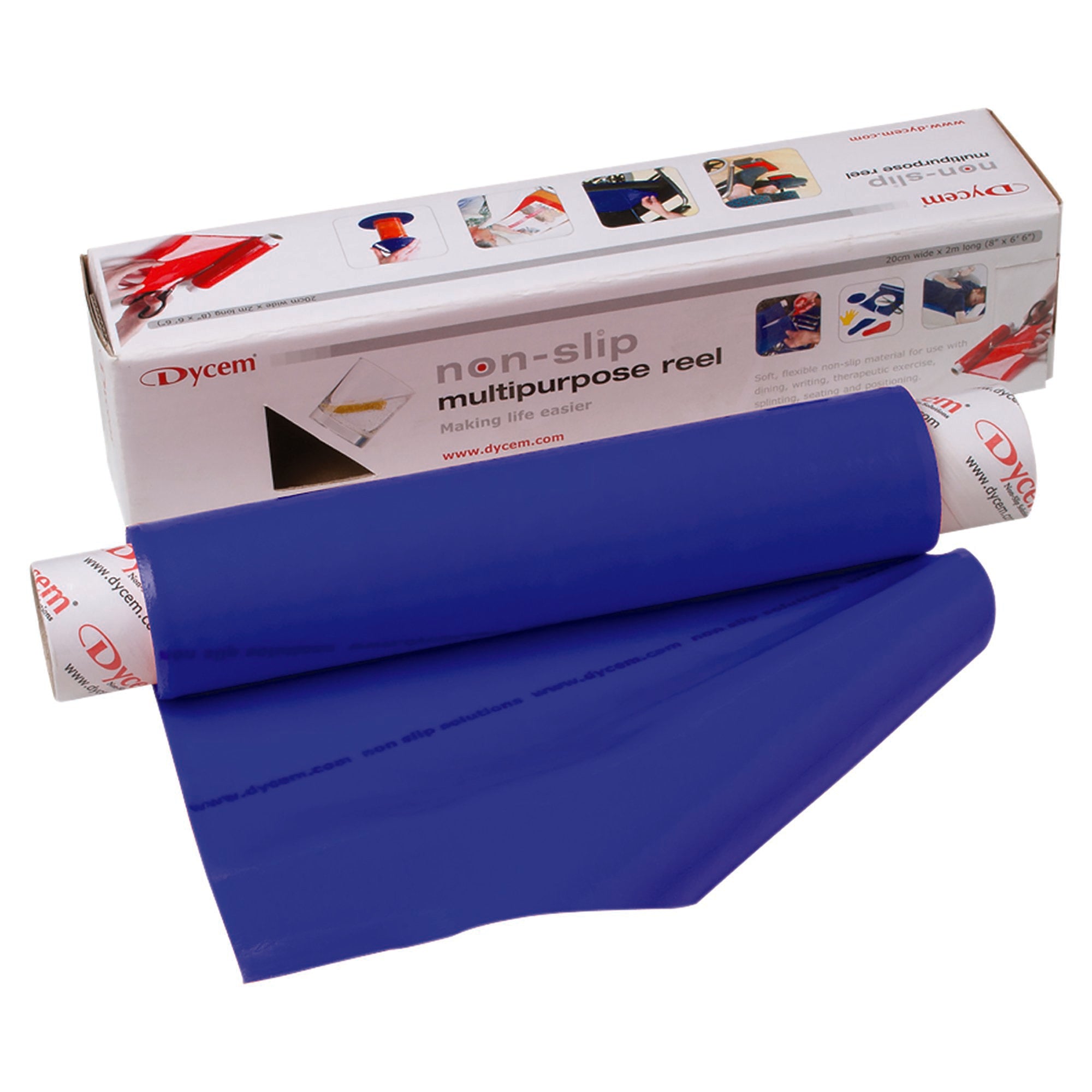 Fabrication Enterprises - Non-Slip Matting Dycem® 8 Inch X 6-1/2 Foot [1/RL]