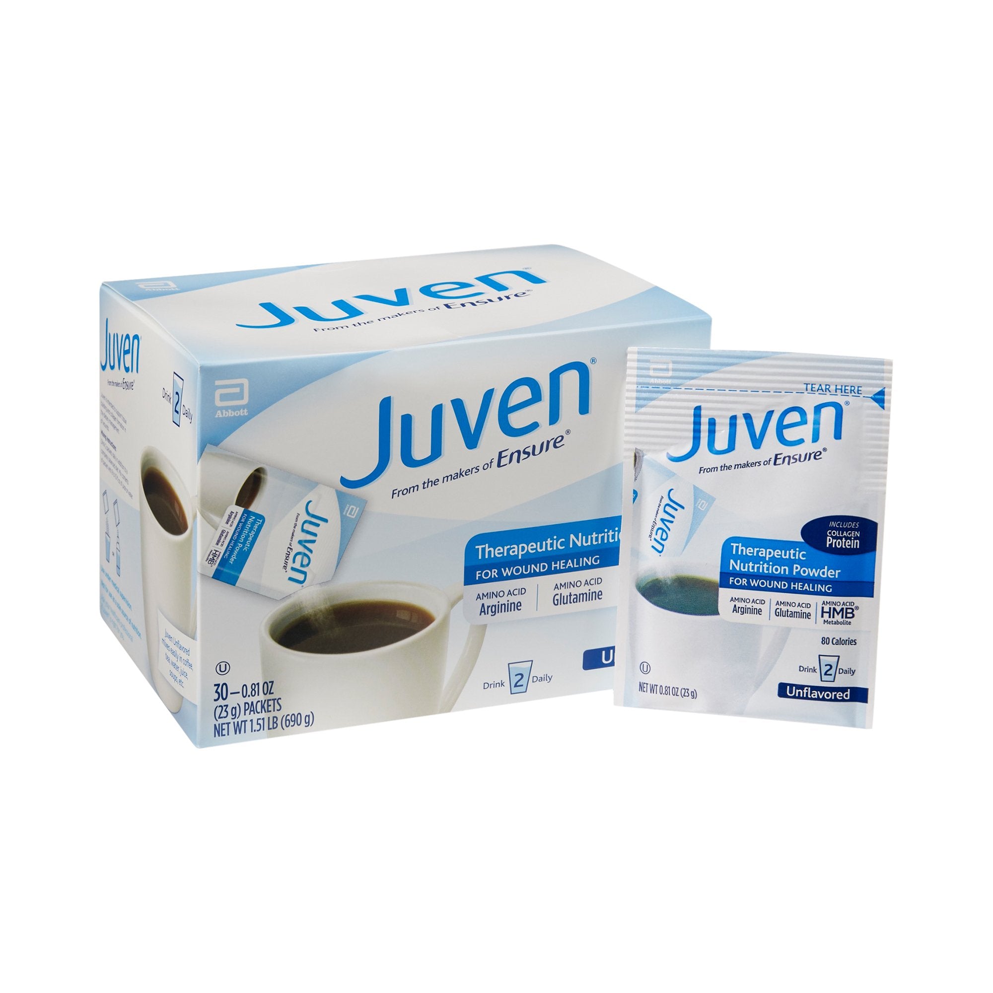 Abbott Nutrition - Oral Supplement Juven® Unflavored Powder 0.81 oz. Individual Packet [1/PK]