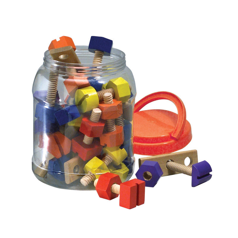 THE ORIGINAL TOY COMPANY - Nuts & Bolts Building Set, 40 Pieces