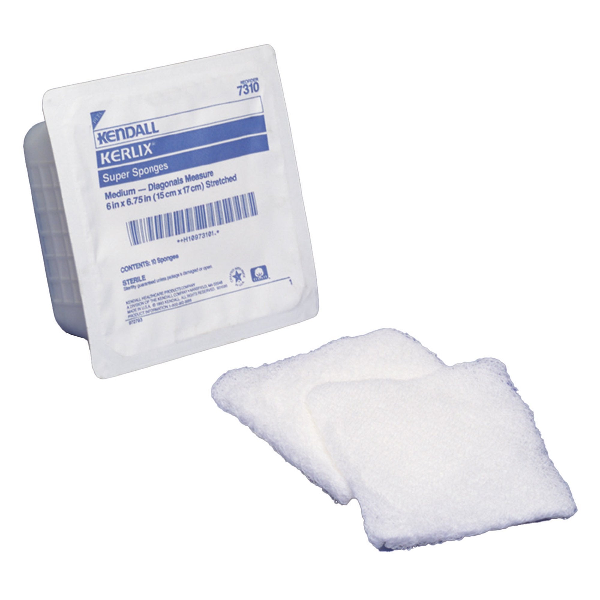 Cardinal - Fluff Dressing Kerlix™ 6 X 6-3/4 Inch 6-Ply Rectangle Sterile 10 per Tray [1/EA]