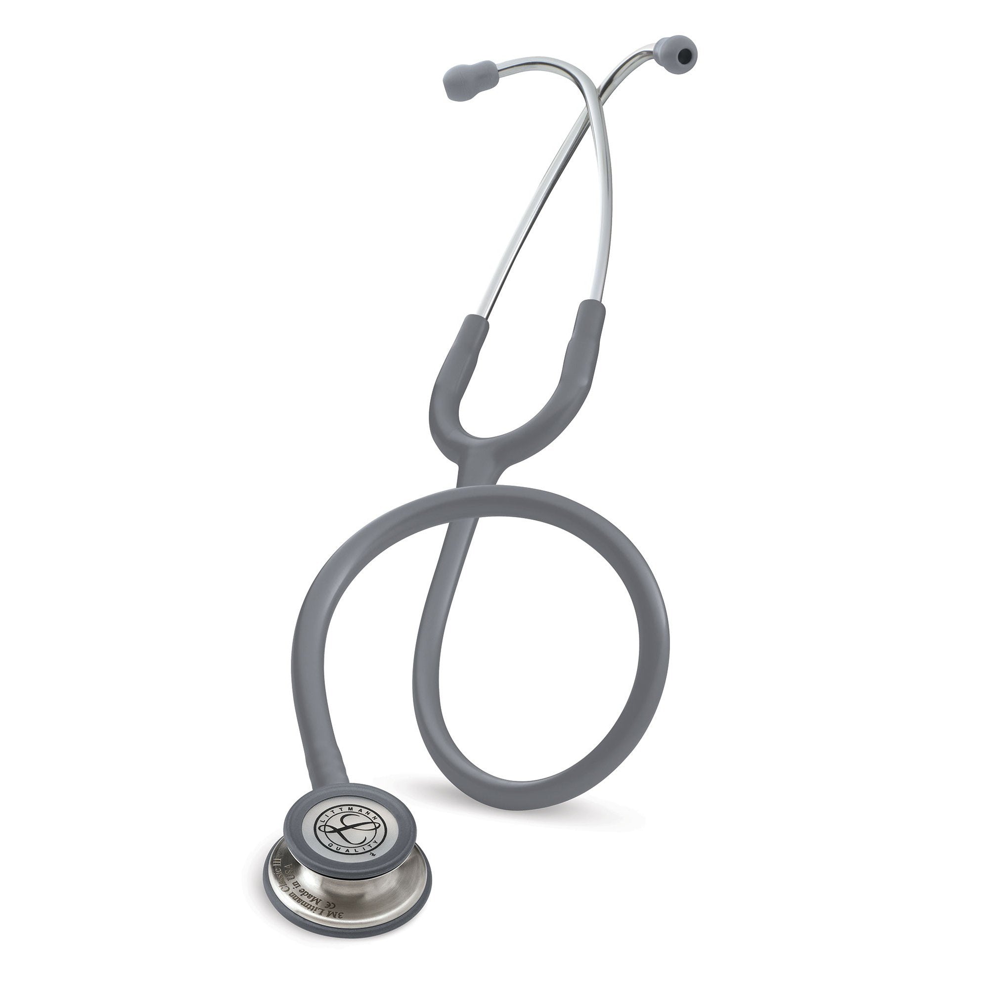 Solventum Corporation - Clinician Stethoscope 3M™ Littmann® Classic III™ Gray 1-Tube 27 Inch Tube Convertible Chestpiece [1/EA]