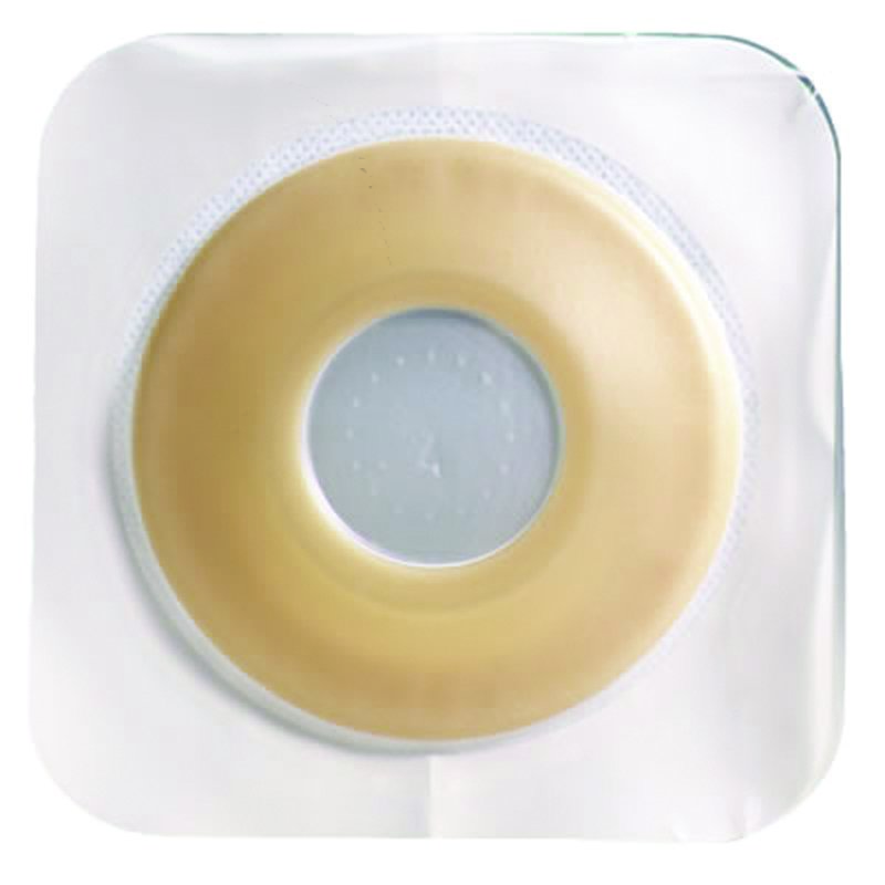 ConvaTec - Ostomy Barrier Sur-Fit Natura® Precut, Extended Wear Durahesive® Adhesive 57 mm Flange Sur-Fit® Natura® System Hydrocolloid 1-3/4 Inch Opening 5 X 5 Inch [10/BX]