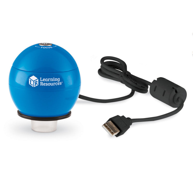 LEARNING RESOURCES - Zoomy™ 2.0 Handheld Digital Microscope - Blue