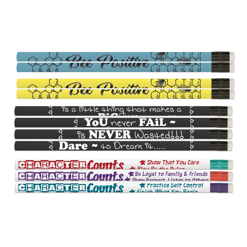 MUSGRAVE PENCIL COMPANY - Teacher Character Pencils Assortment, Pack of 144