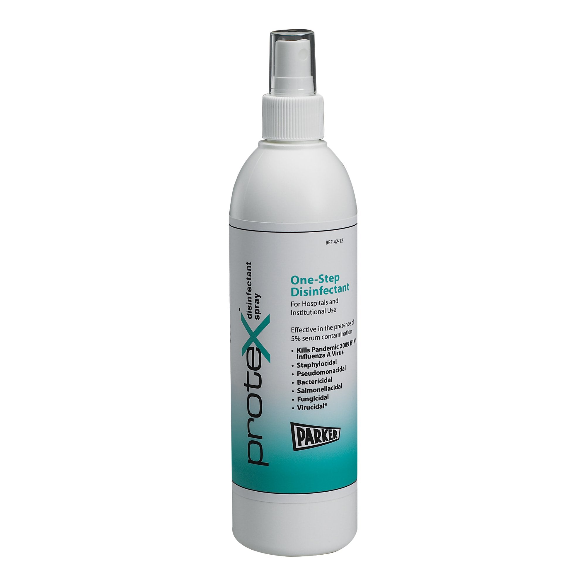 Parker Labs - Protex™ Surface Disinfectant Cleaner Broad Spectrum Pump Spray Liquid 12 oz. Bottle Lemon Scent NonSterile [12/DZ]