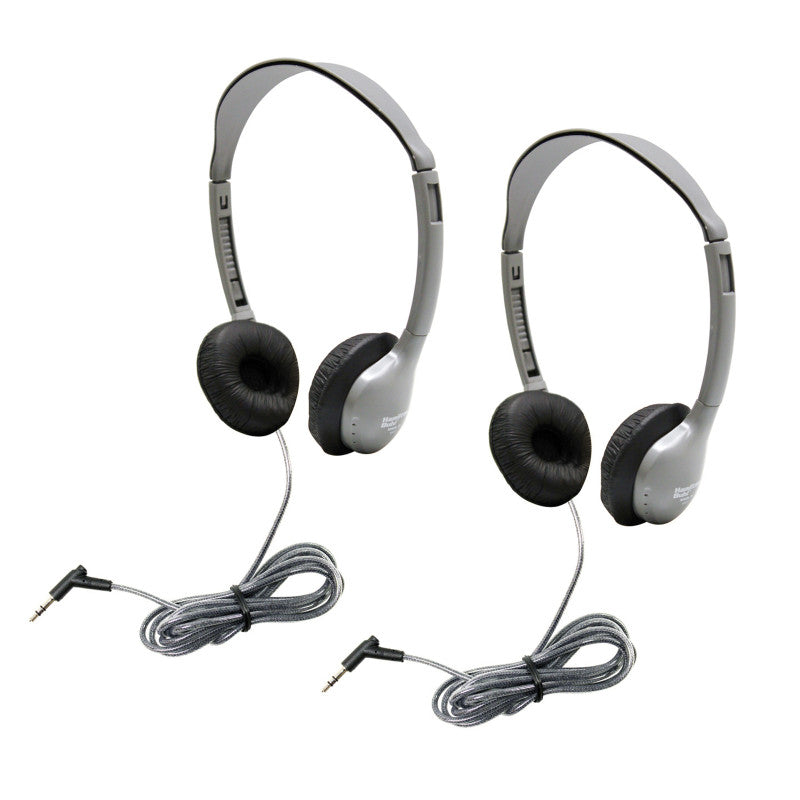 HAMILTONBUHL - SchoolMate™ Personal Stereo Headphone with Leatherette Cushions, Pack of 2