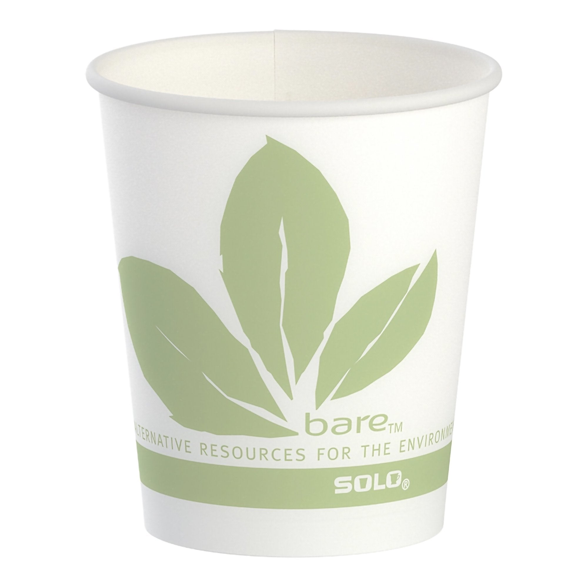 RJ Schinner Co - Drinking Cup Bare® Eco-Forward® 5 oz. Leaf Print Wax Coated Paper Disposable [1/PK]