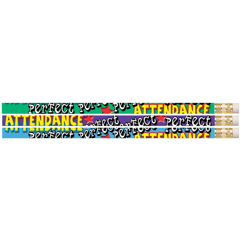 MUSGRAVE PENCIL COMPANY - Perfect Attendance Motivational Pencil, Pack of 144
