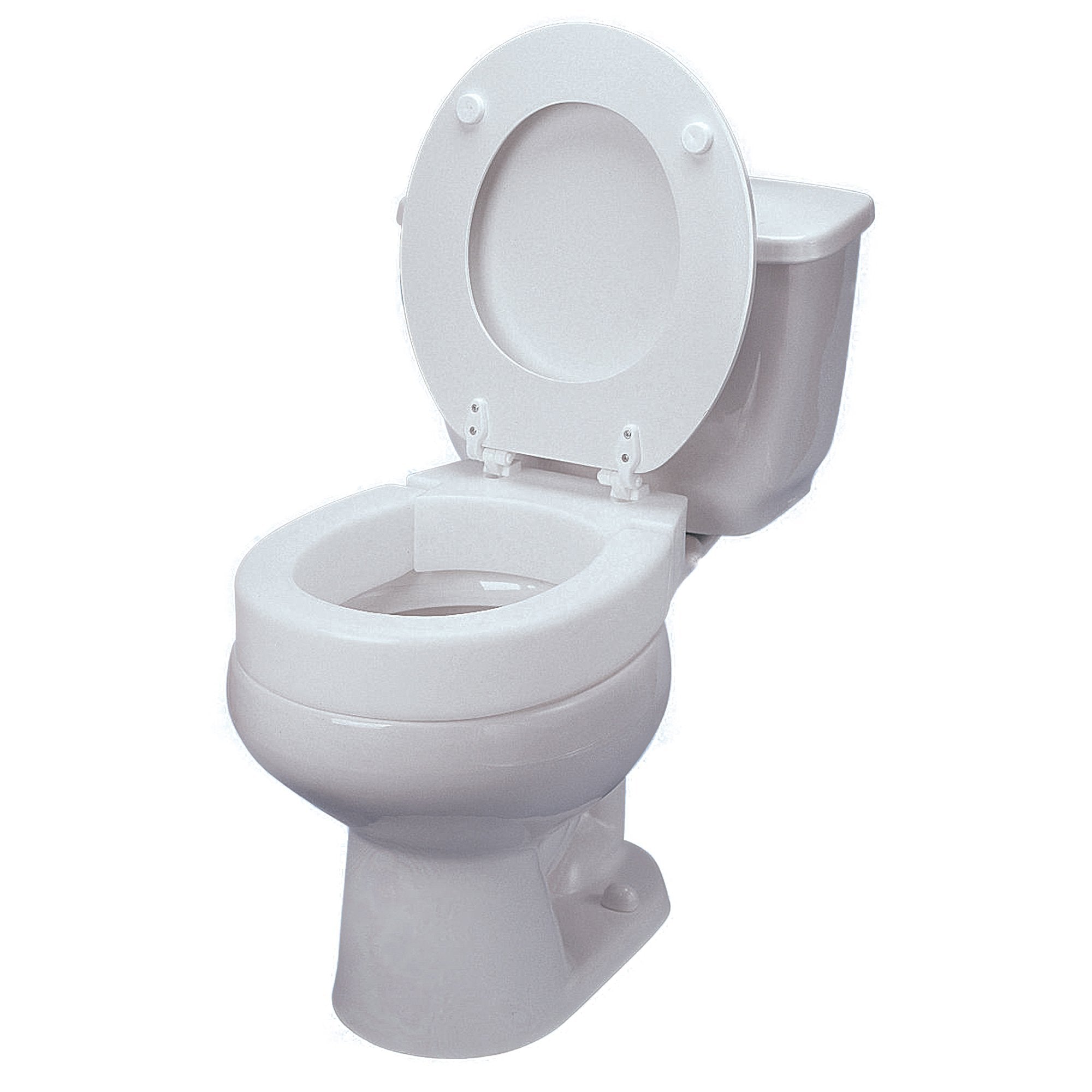 Maddak - Elongated Raised Toilet Seat Tall-Ette® 3 Inch Height White 350 lbs. Weight Capacity [1/EA]