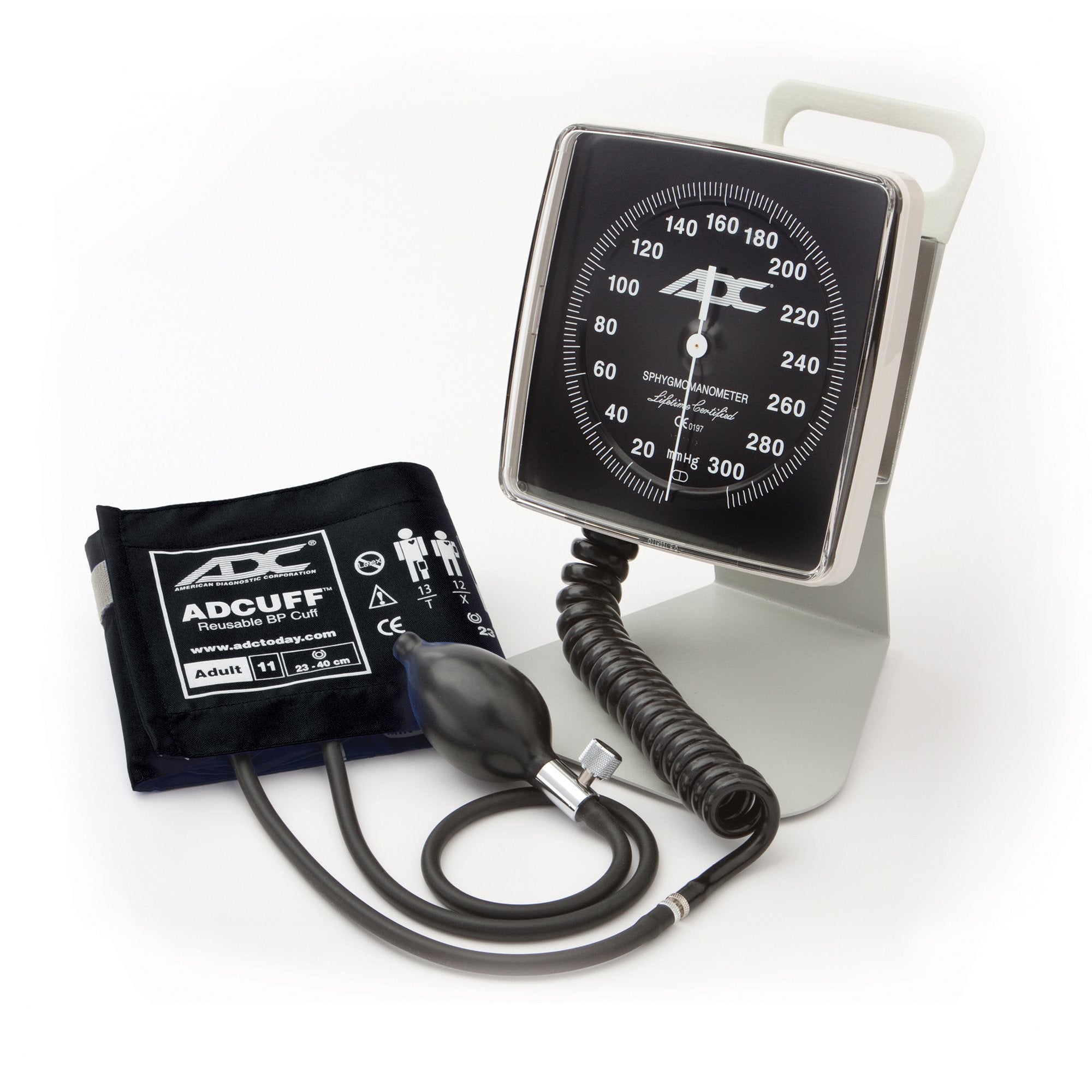 American Diagnostic Corp - Aneroid Sphygmomanometer Unit Diagnostix™750 Series Adult Cuff Nylon Cuff 23 - 40 cm Desk Model [1/EA]