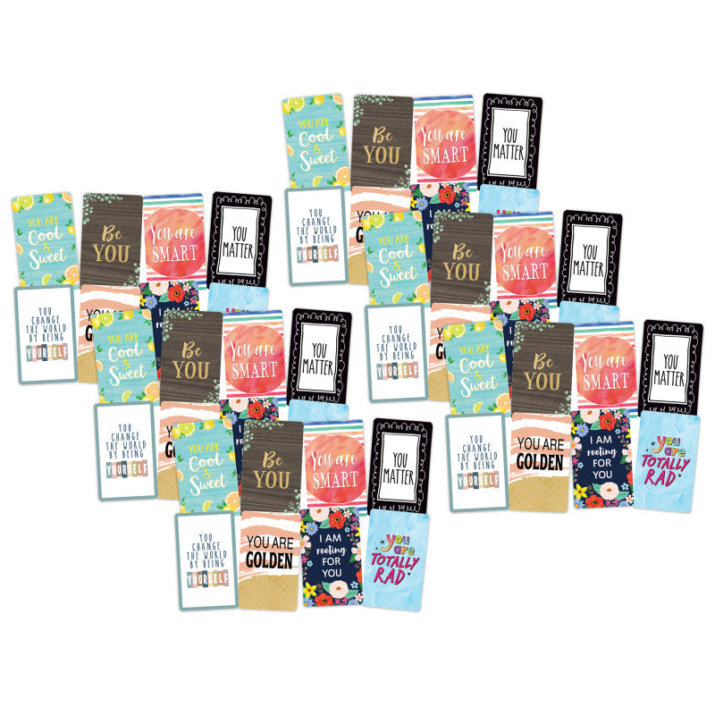 TEACHER CREATED RESOURCES - Encouragement Cards, 2-3/16" x 3-1/2", 42 Per Pack, 6 Packs