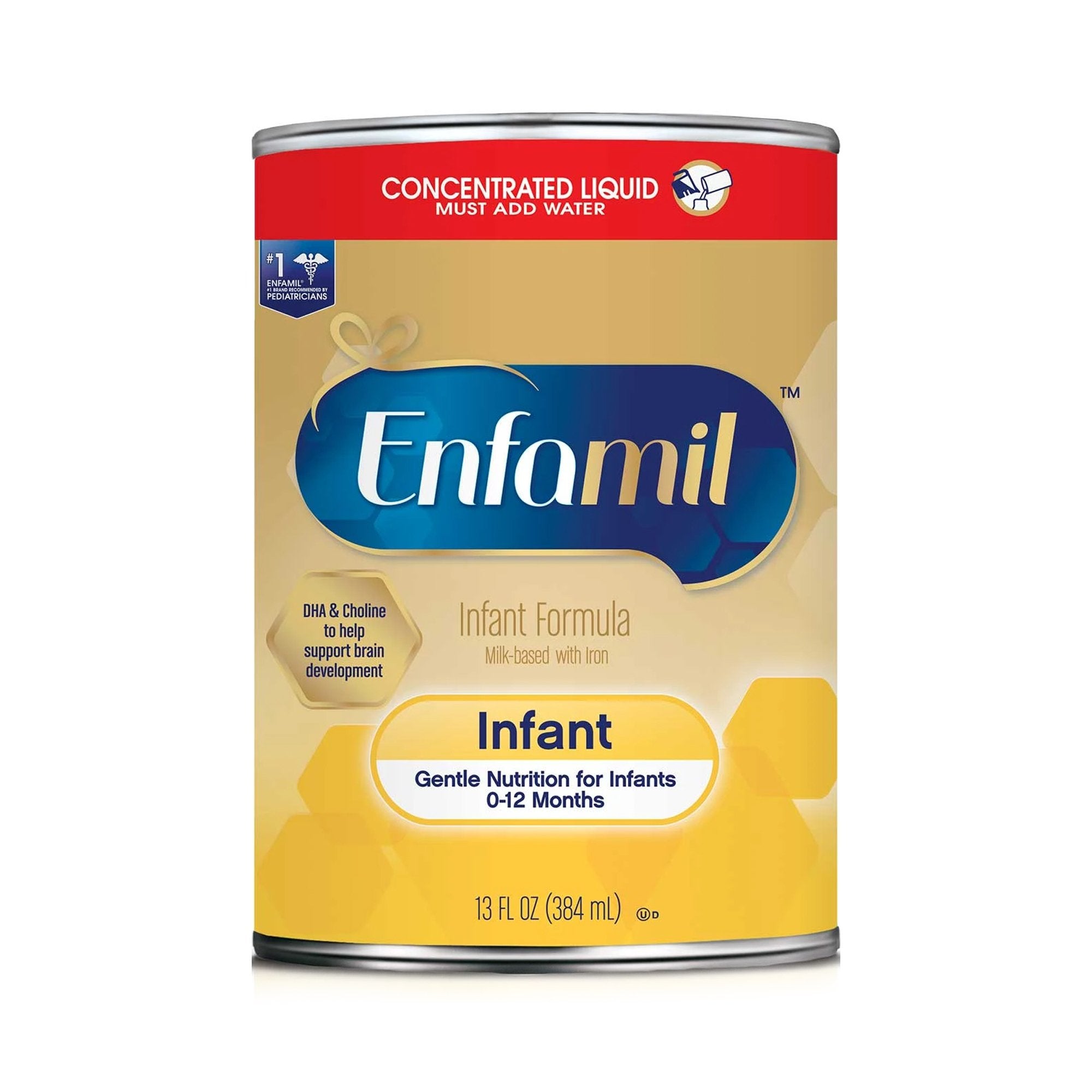 Mead Johnson - Infant Formula Enfamil® Unflavored 13 oz. Can Concentrate Iron [12/CS]