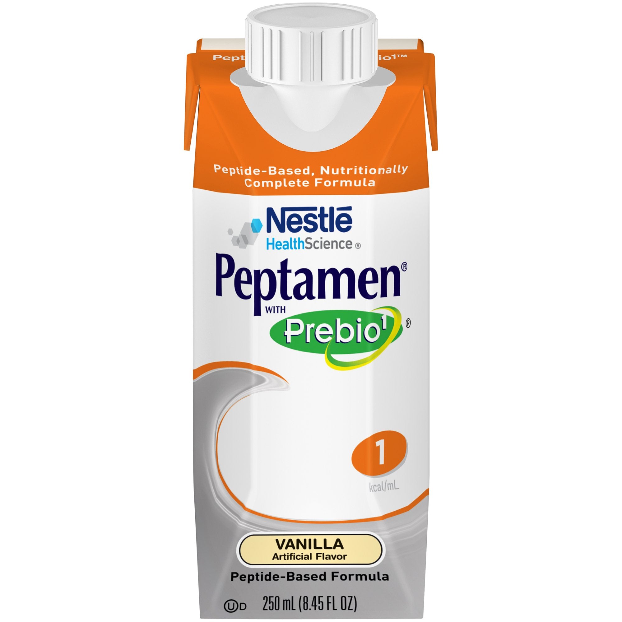 Nestle Healthcare Nutrition - Oral Supplement Peptamen® with Prebio 1™ Vanilla Flavor Liquid 250 mL Carton [24/CS]
