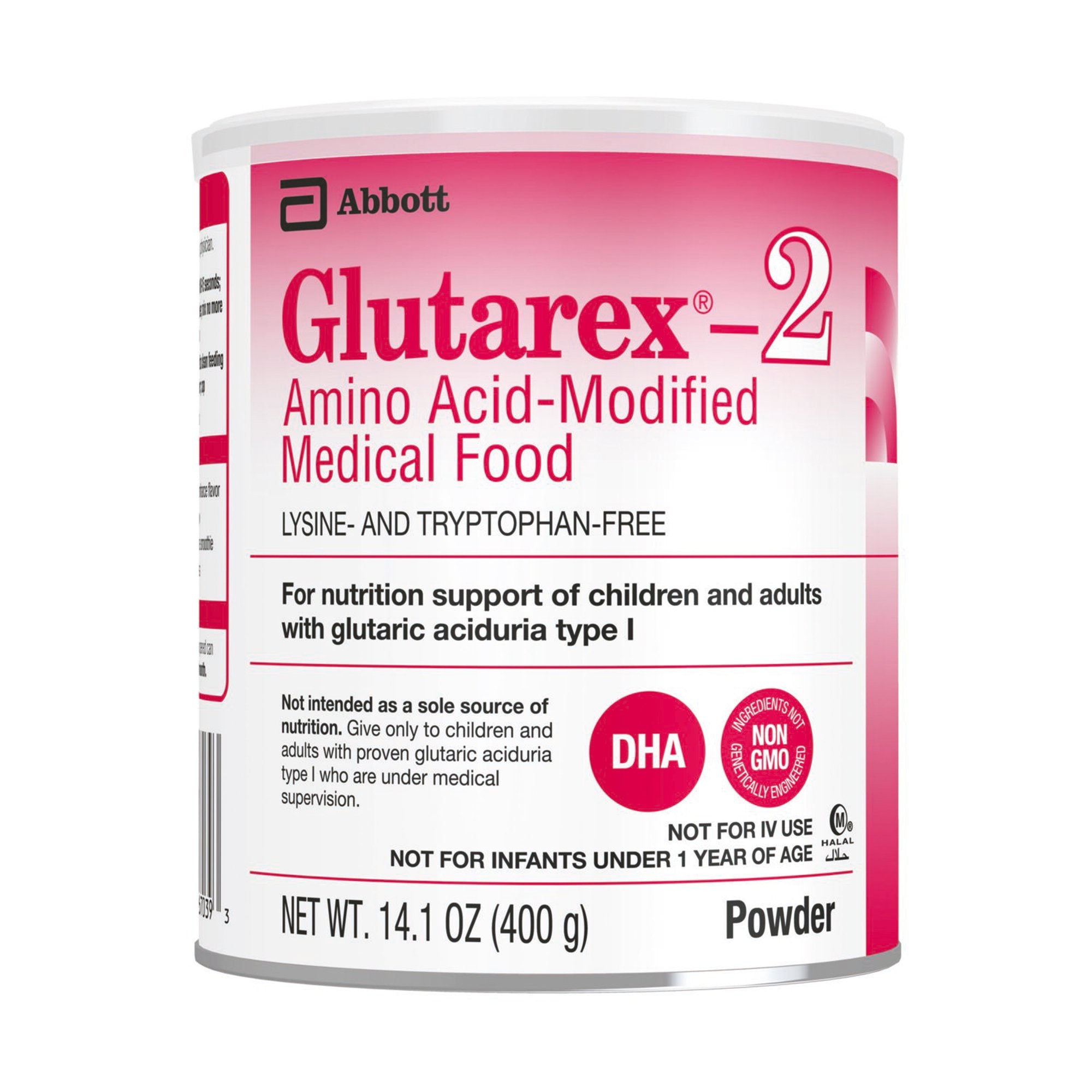 Abbott Nutrition - Oral Supplement Glutarex®-2 Unflavored Powder 14.1 oz. Can [6/CS]