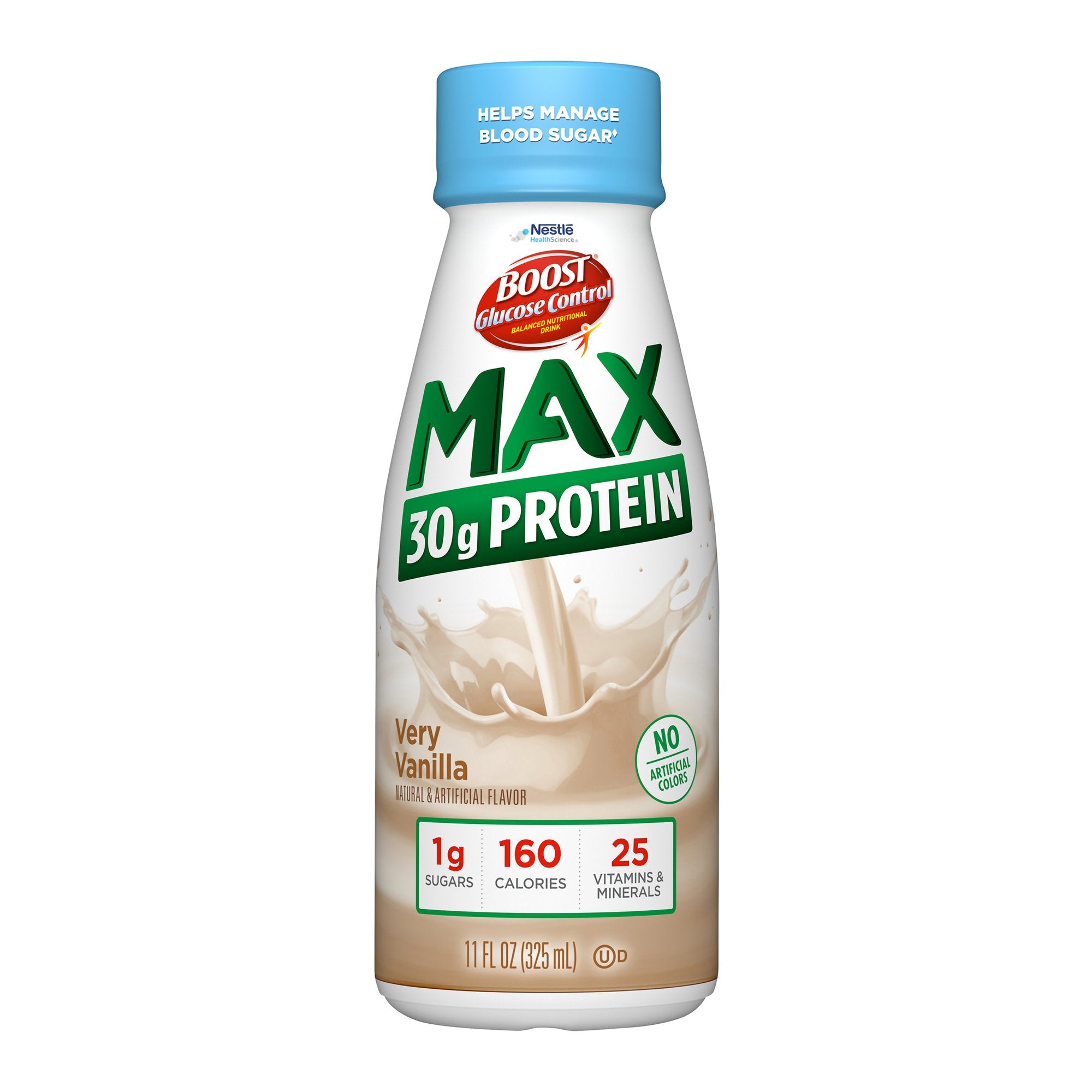 Nestle Healthcare Nutrition - Oral Supplement Boost Glucose Control® Max Vanilla Flavor Liquid 11 oz. Bottle [12/CS]