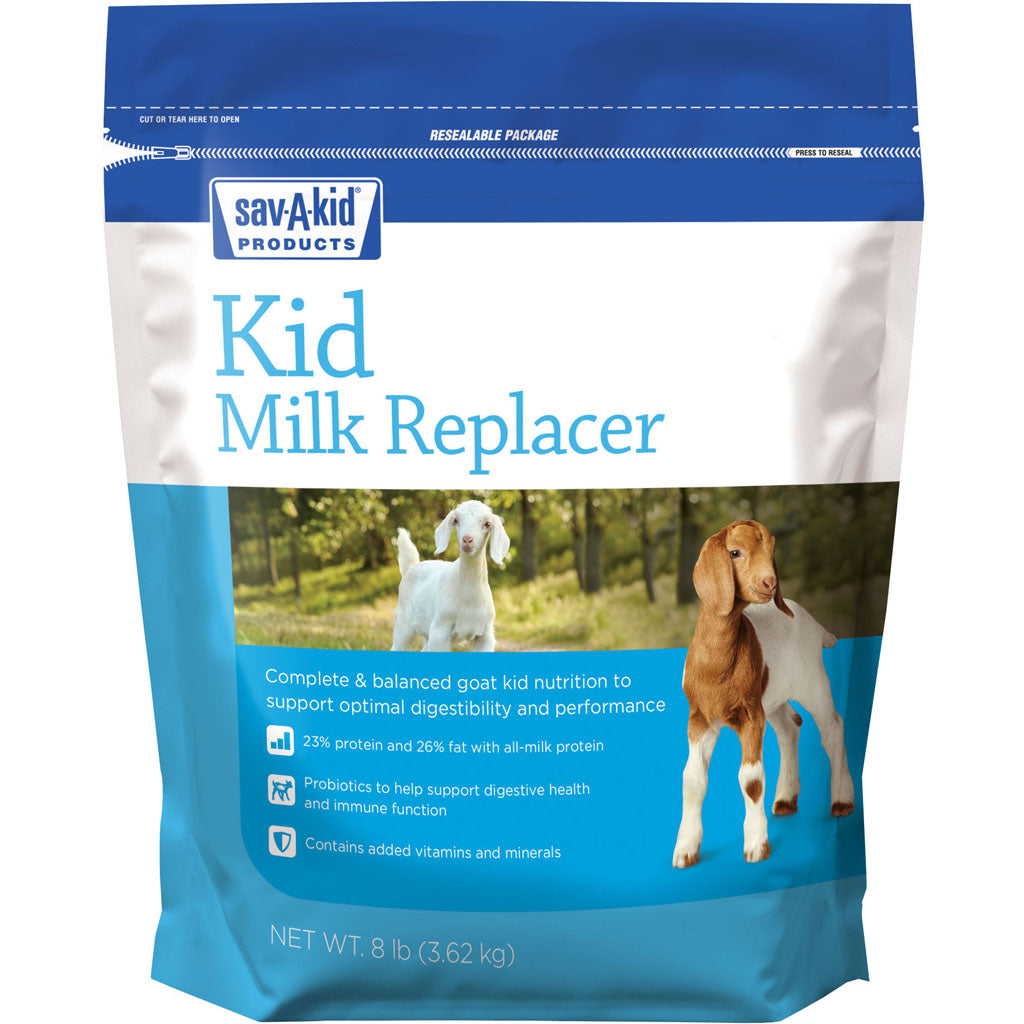 Sav-A-Kid Non-Medicated Milk Replacer (8 LB)
