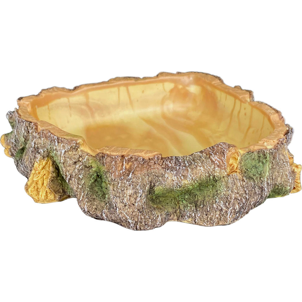Komodo Wood Corner Bowl (BROWN, LG)