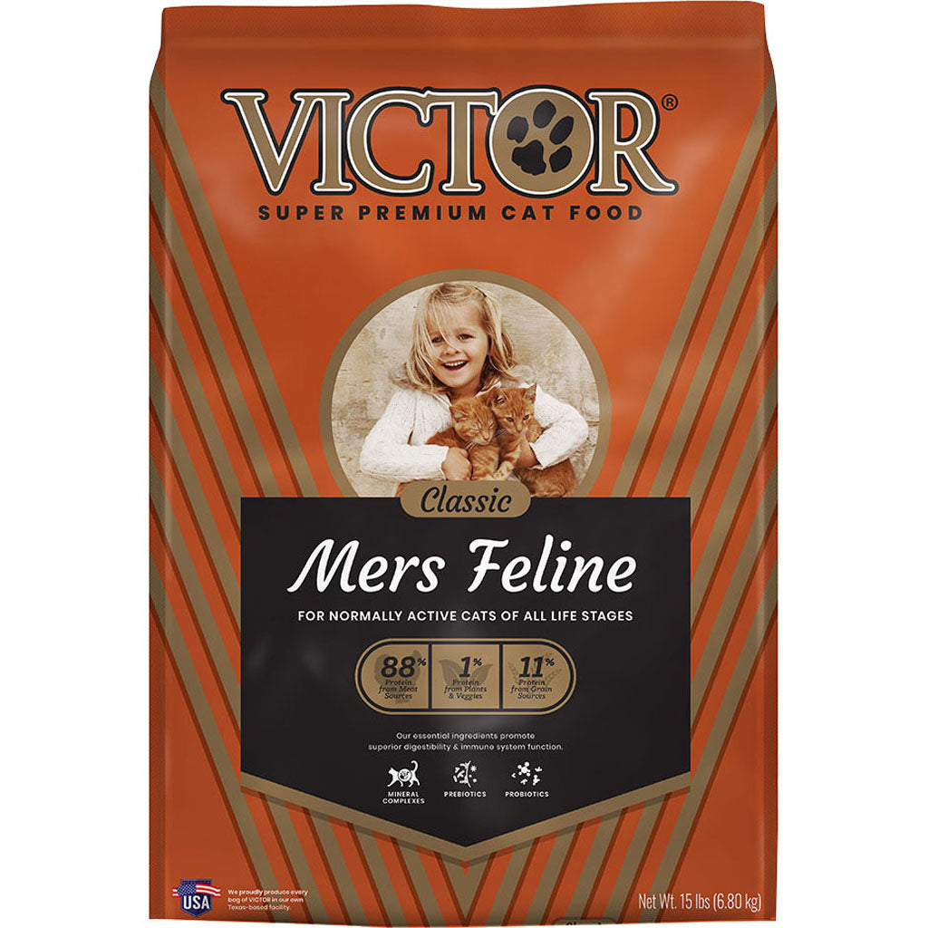 Classic Mers Feline Cat Food (CHICKEN/BEEF, 15 LB)