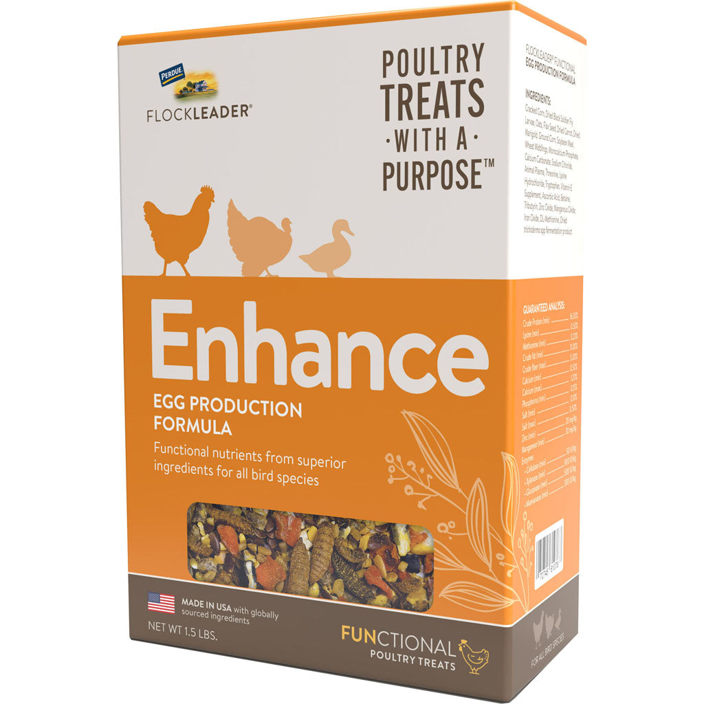Flockleader Enhance Functional Poultry Treat (1.5 LB)