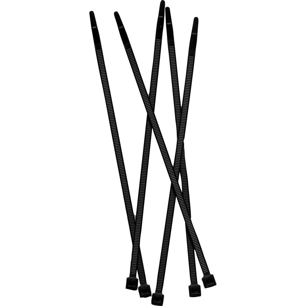 Tenax Fence Ties (BLACK, 7 IN)