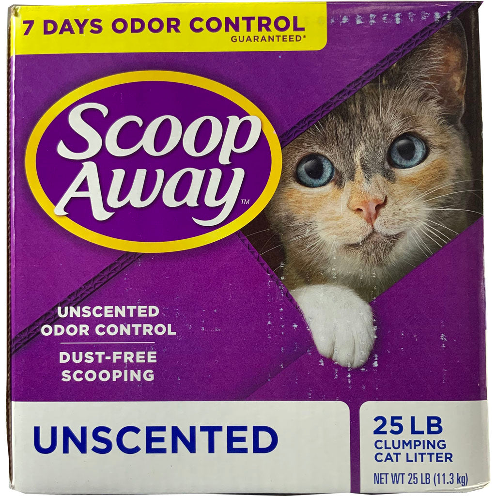 Scoop Away Super Clump Unscented Litter (UNSCENTED, 25 LB)