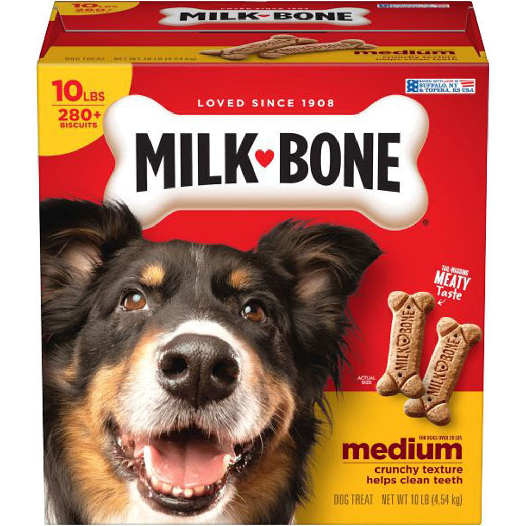 Milk-Bone Original Dog Biscuits (PLAIN, MD-10 LB)