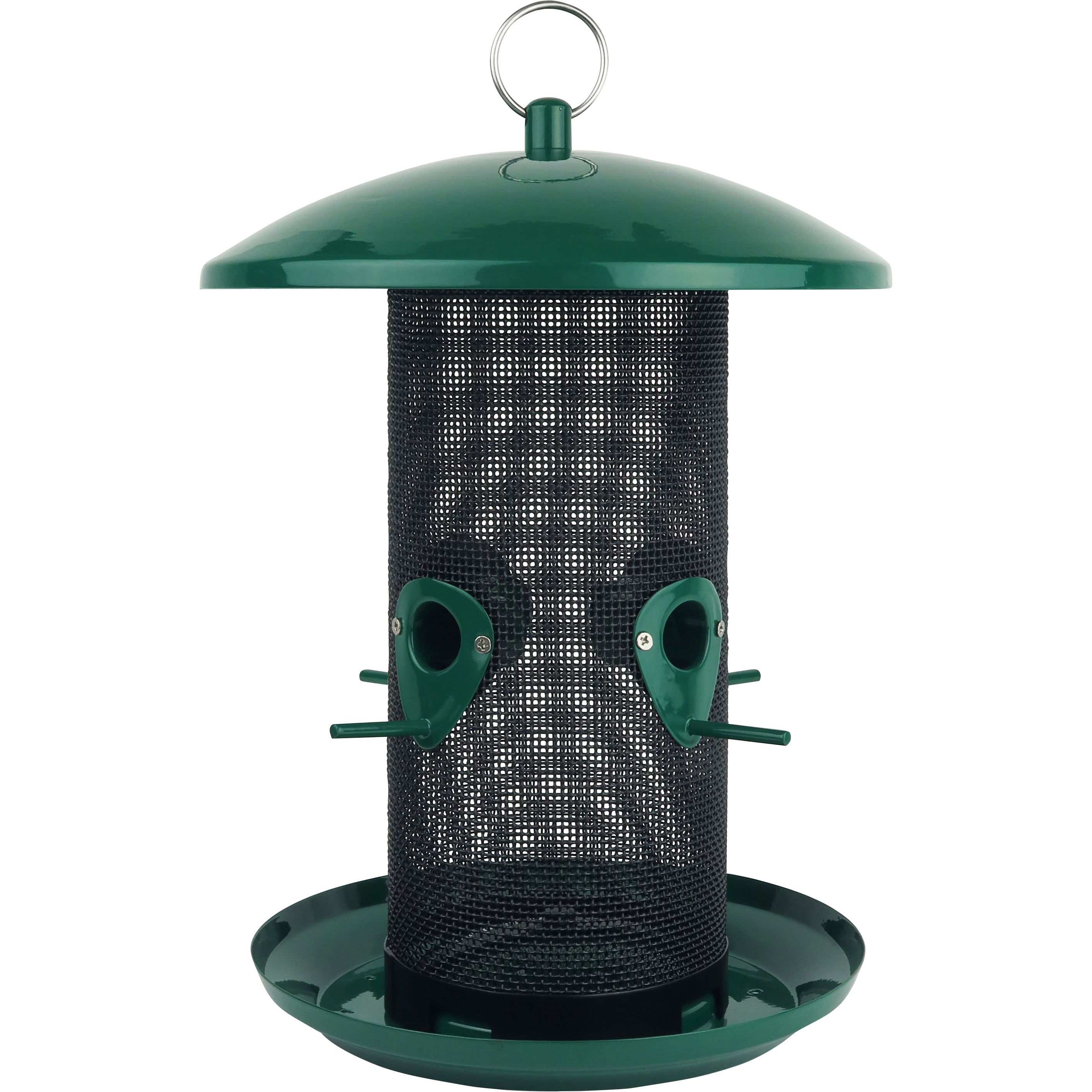 Perch If You Please Mesh Mixed Seed Feeder (GRN, 2.5 QT CAP)