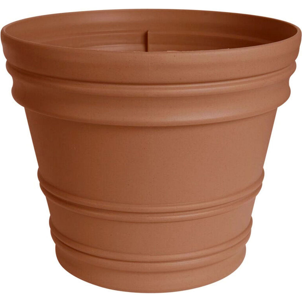 Bloem Rolled Rim Planter (TERRA COTTA, 22 IN)