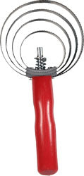 Decker Spiral Lacquered Spring Steel Comb (RED)