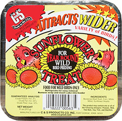 C&S Treat Suet (SUNFLOWER, 11 OZ)