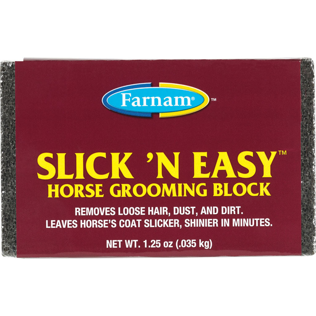 Slick-N-Easy Horse Grooming Block (1.25 OZ)