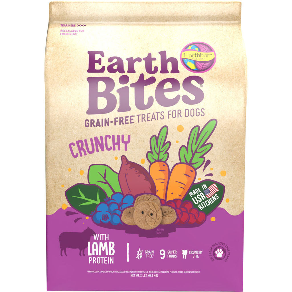 Holistic Earthbites Grain Free Treats (LAMB, 2 LB)
