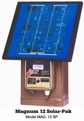 Parmak Magnum Solar Pak12 Solar Fence Charger (30 MILE-12 VOLT)